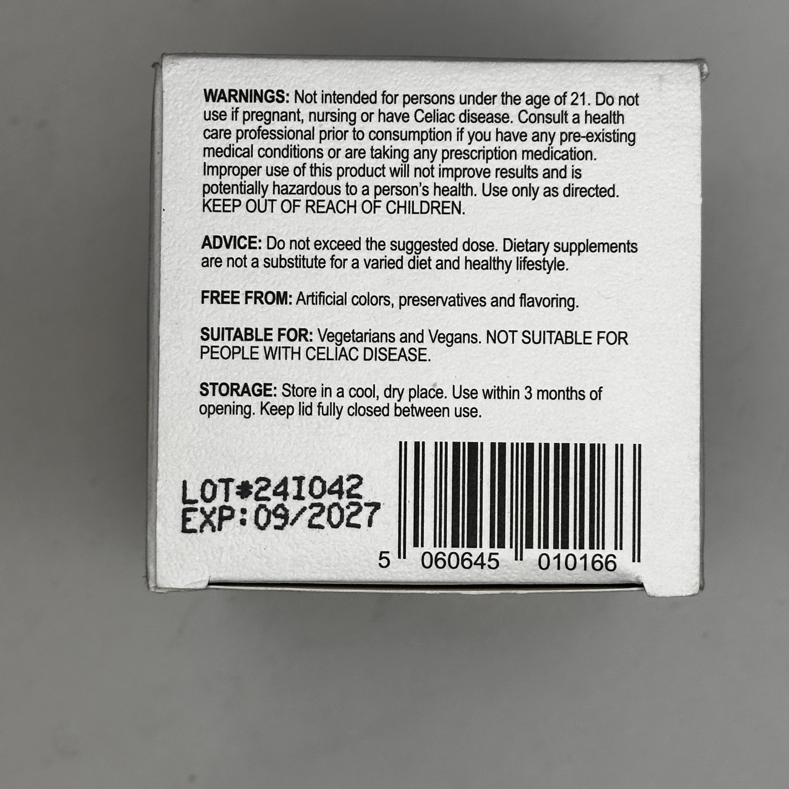 OMRE Spermidine Supplement (10Mg of Non-Synthetic Spermidine) 3rd-Party Tested