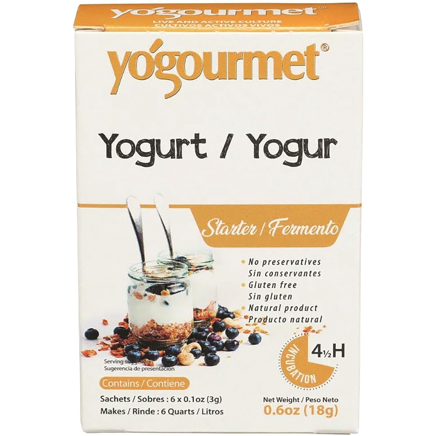 Yogourmet Yogurt Starter Kit 0.6 Oz