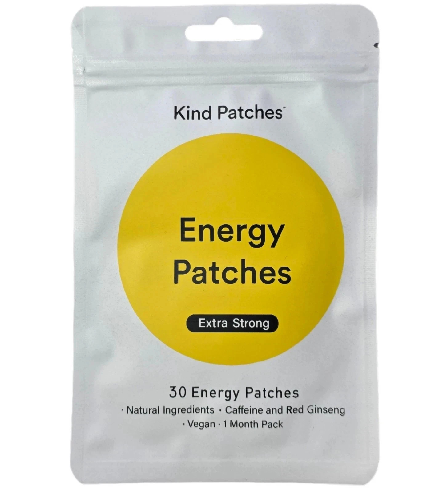Energy Patches Extra strong by Kind Patches for Unisex – 30 Day Count Patches