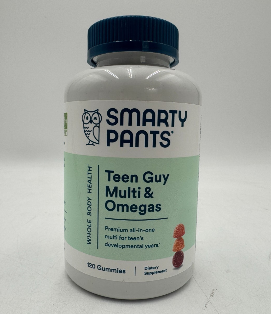 Smarty Pants Teen Guy Multi & Omegas, 120 Gummies, EXP: 9/2026