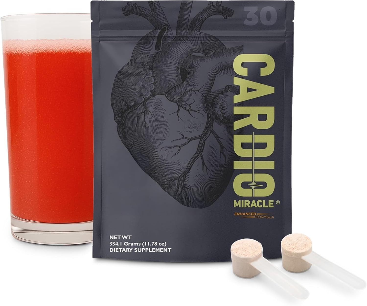 Cardio Miracle Nitric Oxide Supplement with Super Beets 30 Servings – Beet Ro…