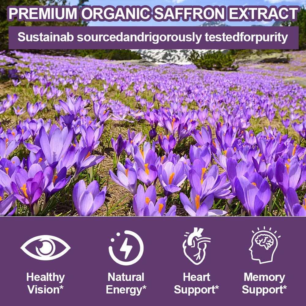 Hello Happy – Mood Balance Support, Reduce Fatigue – with Vitamin D & Saffron