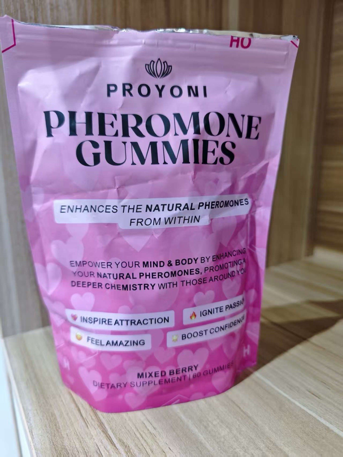 ⭐ProYoni Pheromone Gummies – ⭐Enhance Natural Pheromones – 60 Count