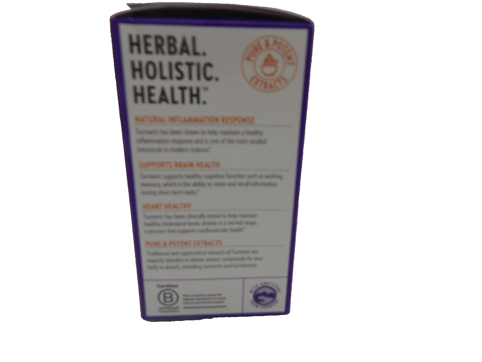 New Chapter Turmeric Force Heart & Brain Support 60 Capsules Exp. 05/2028