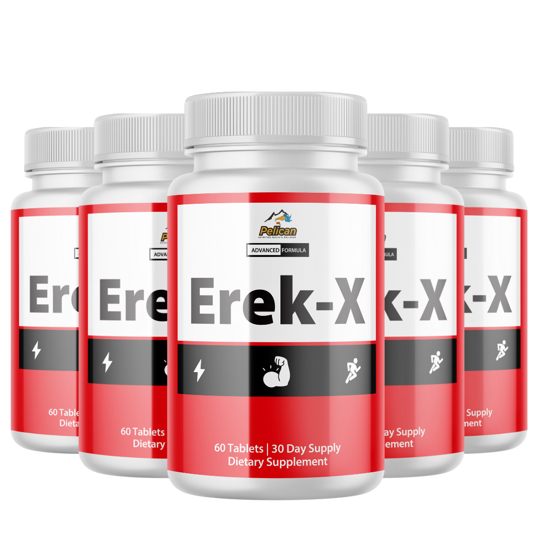Erek-X- Men’s Health & Performance- 5 Bottles- 300 Tablets