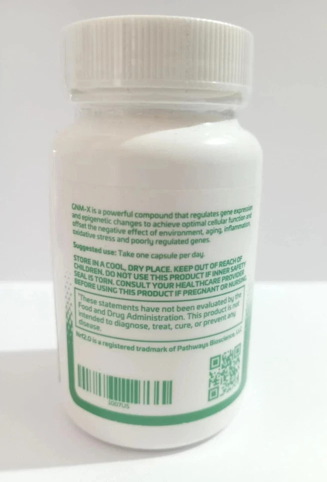 AUTHENTIC ACTIVZ GNM-X NRF2 Activator – 30 Capsules Dietary Supplement ACTIVE .