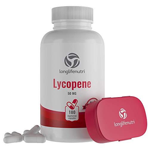 Lycopene 50mg 180 Vegetarian Capsules | Supplement Health | Natural Tomato Ex…
