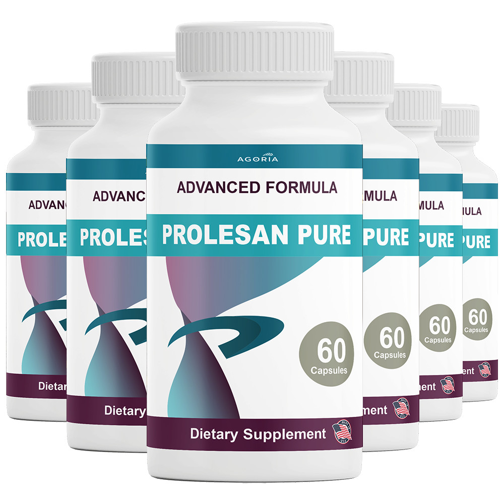(6 Pack) Prolesan Pure Capsules – Weight Management, Metabolism & Energy Support