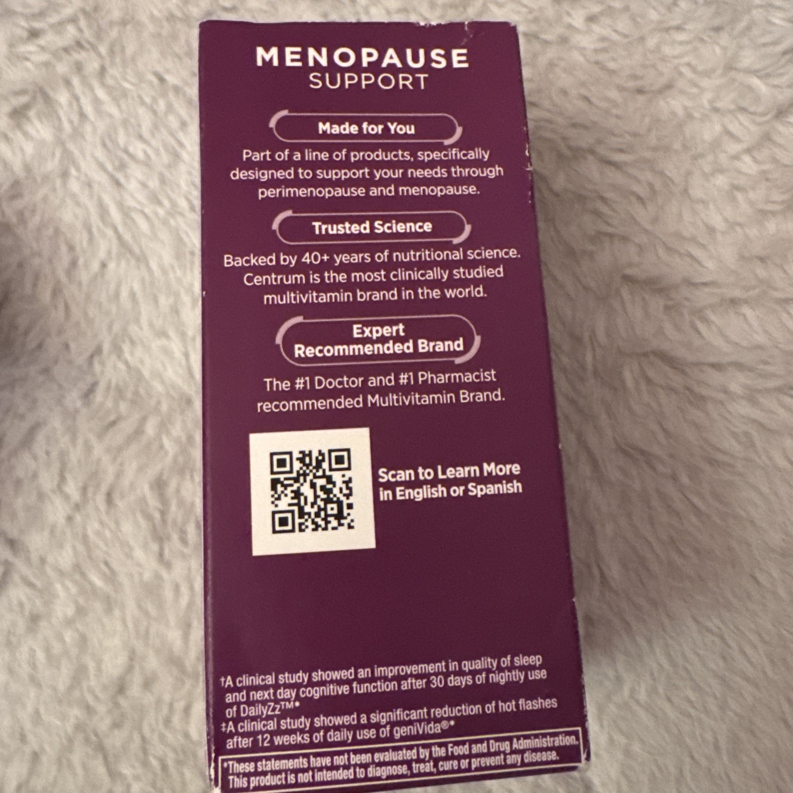 2. Boxes Centrum Menopause Support All Stages 28 Tabs Exp 4/2026