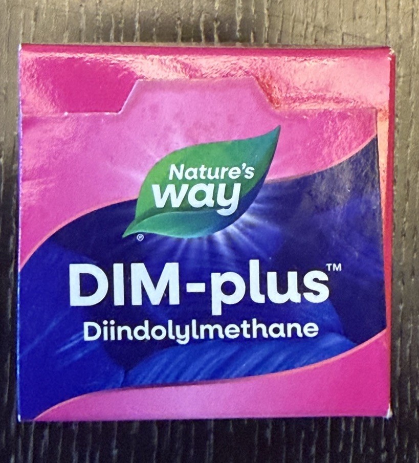 120 capsules, DIM-PLUS Nature’s Way DIM-Plus Estrogen Metabolism Exp. 06/26