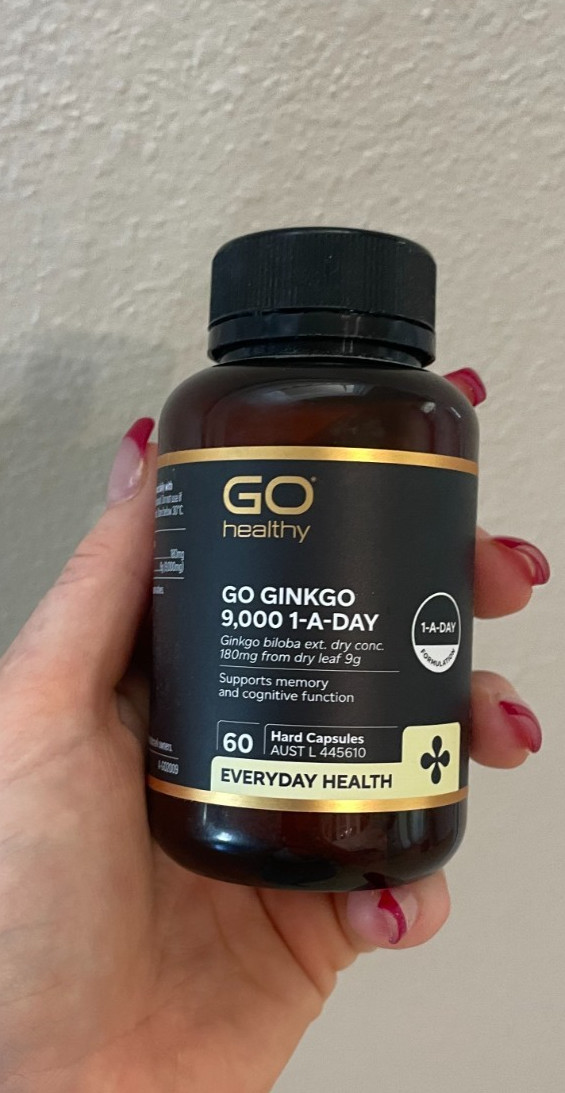 Go healthy ginkgo 9000 1-a-day 60 capsule