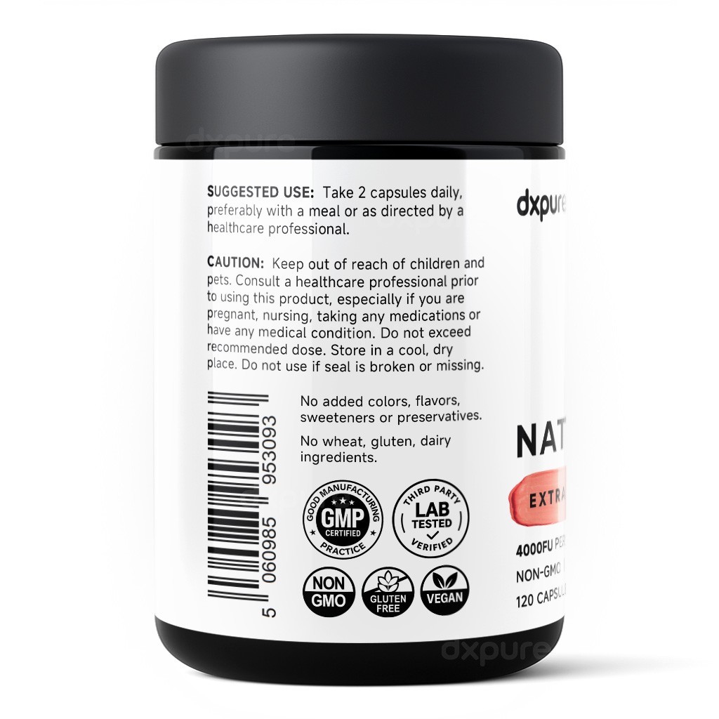 Nattokinase 4000 FU Enzyme – 120 Capsules – Gluten Free Non-GMO