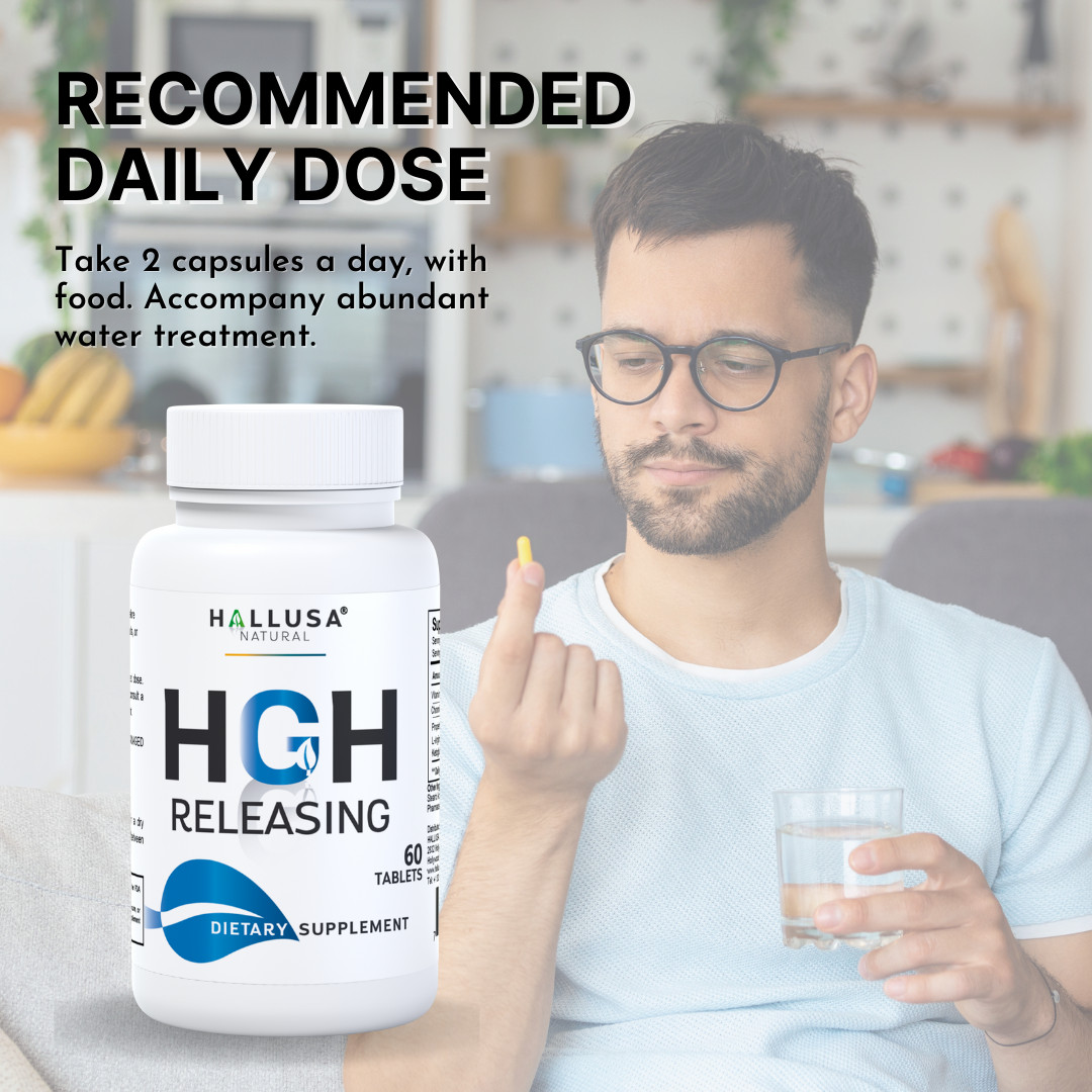 HGHBooster – Natural Growth Support – Energy & Performance – 60 Tablets