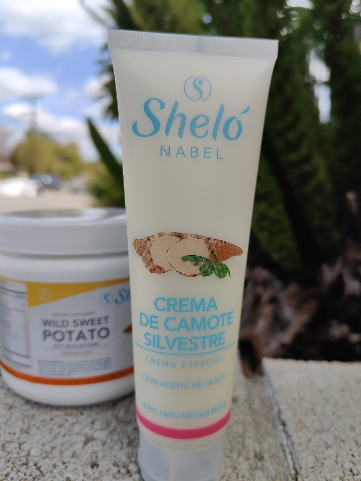 camote Silvestre isoflavonas de Soya+ Crema de Camote Silvestre pack natural