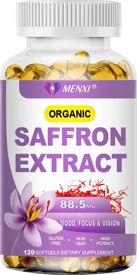 Saffron Extract 240 Softgel – Weight Loss Appetite Suppressant Saffron Capsules