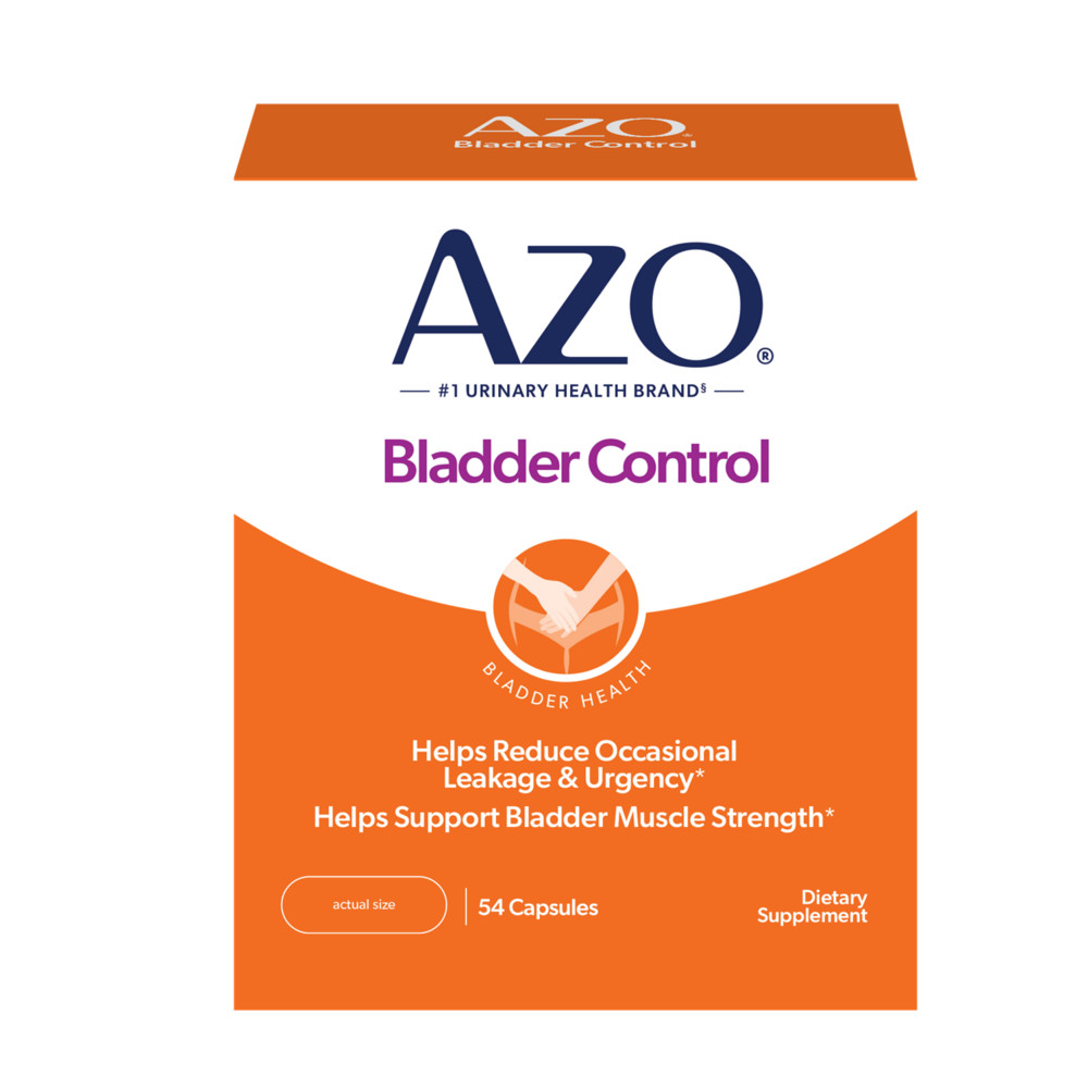 AZO Bladder Control with Go-Less Capsules for Leakage and Urgency 54 Count