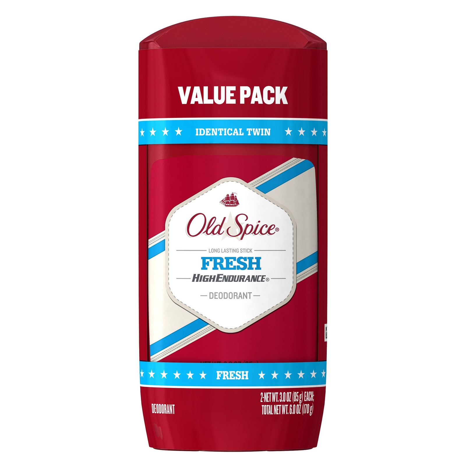 Old Spice High Endurance Long Lasting Stick Men’s 3 Ounce (Pack of 2)