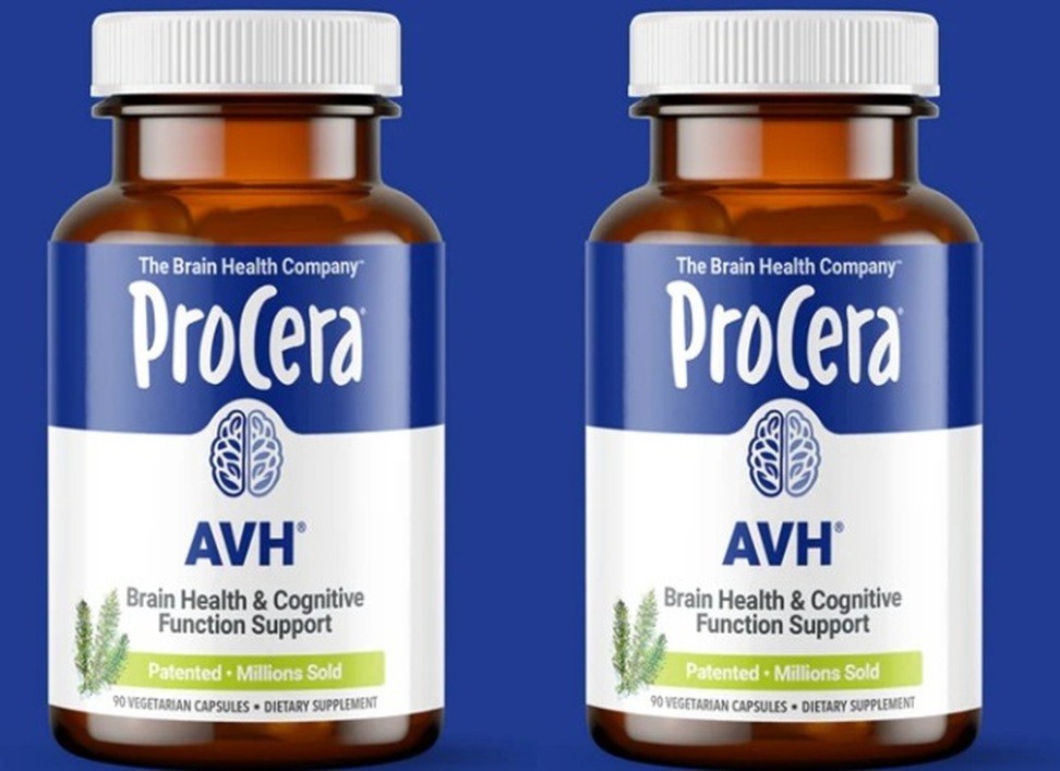 Procera AVH Brain Health Support 90 Capsules 2 pack exp 02/27