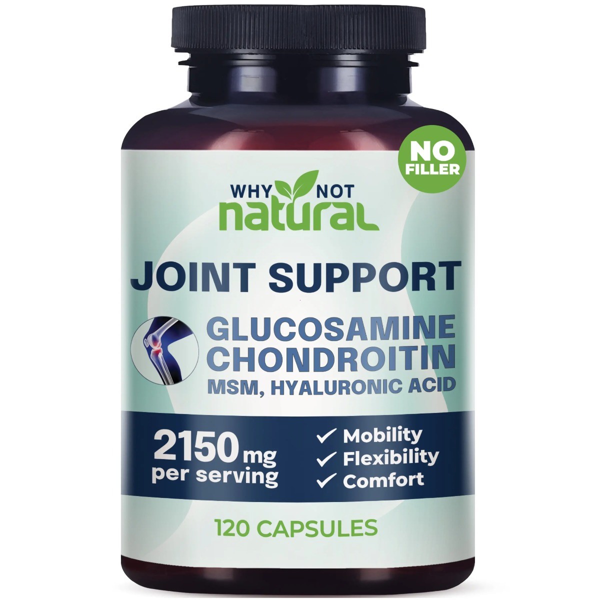 Why Not Natural Glucosamine Chondroitin MSM–Joint Support for Mobility & Comfort
