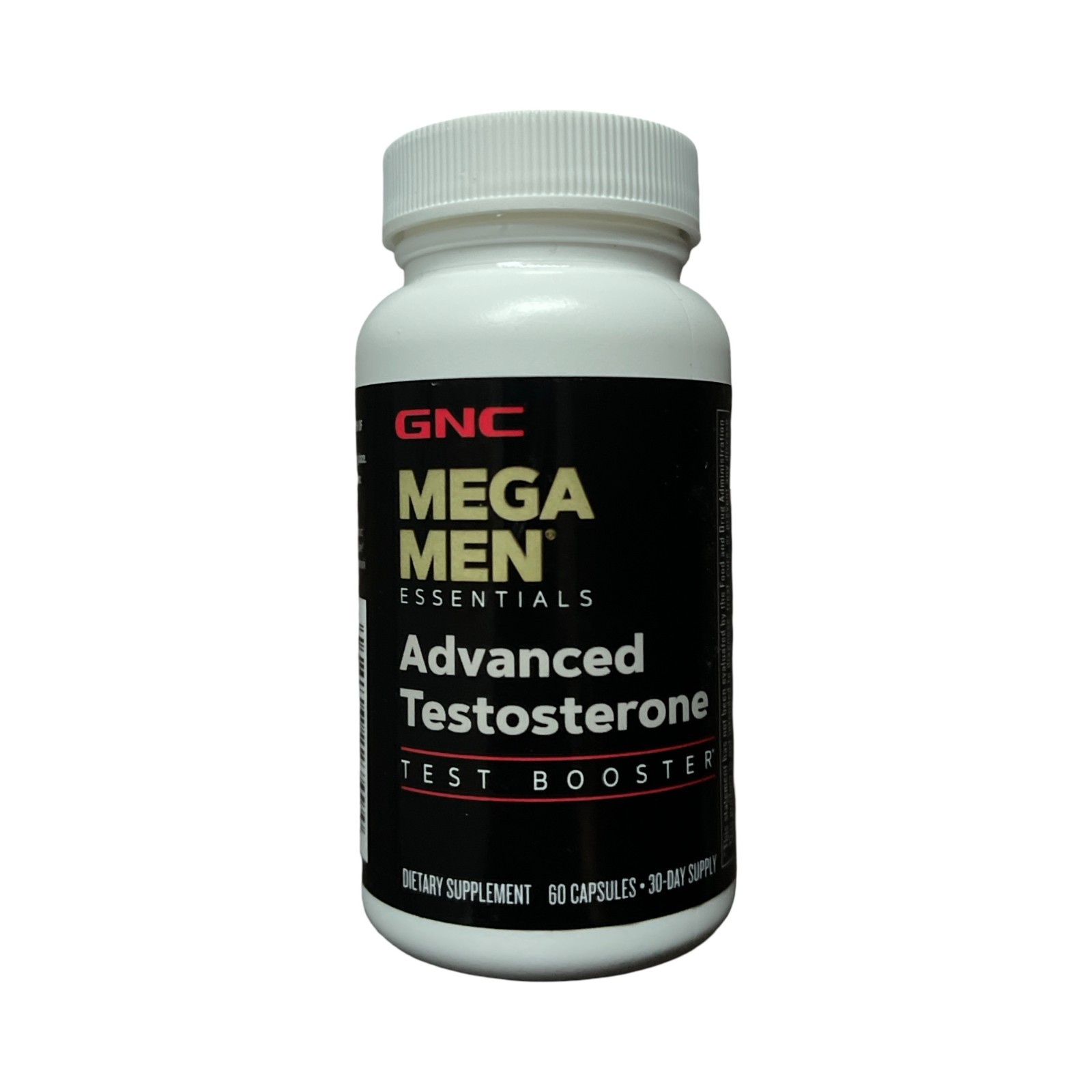 NO BOX, GNC Mega Men Advanced Testosterone Test Booster 60 Capsules – Exp 12/27