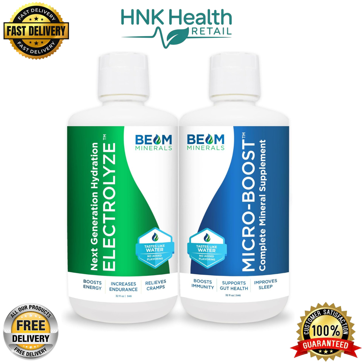 BEAM Minerals Micro-Boost and Electrolyze Advanced Set Advanced Electrolyte