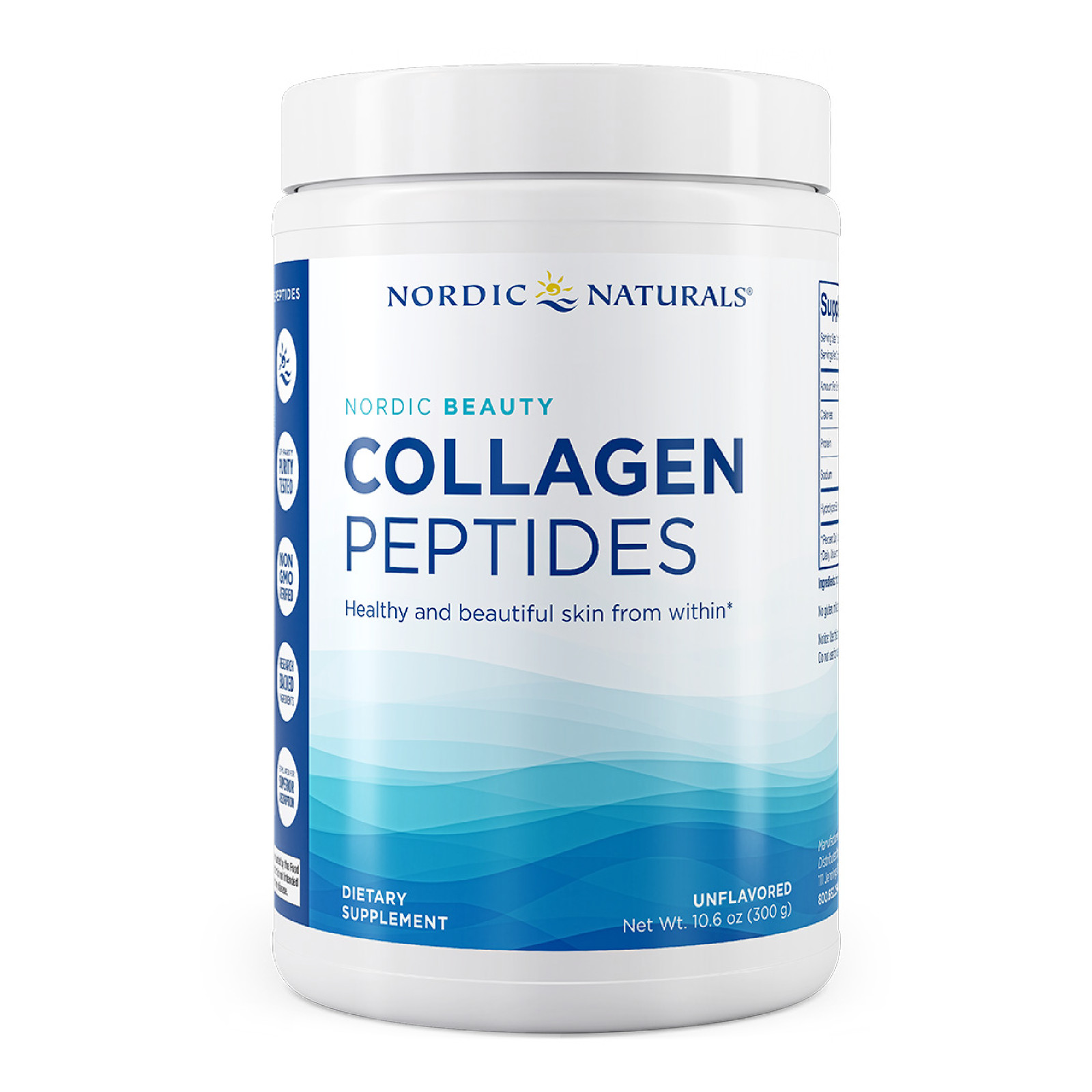Nordic Naturals Collagen Peptides, 10.6 oz