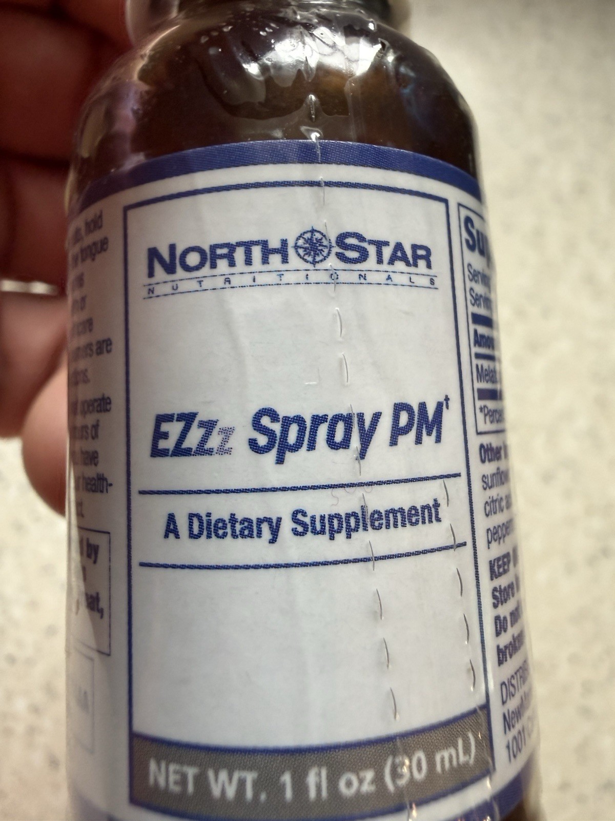 EZZZ SPRAY PM SLEEP SUPPORT NorthStar Nutritionals FAST Melatonin Insomnia Ezz