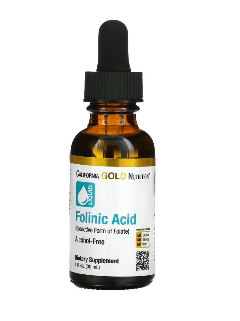 **GENUINE** Folinic Acid Leucovorin California Gold Nutrition for Speech Delay