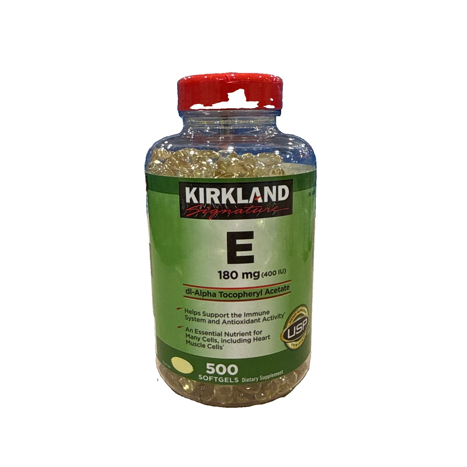Kirkland Vitamin E 400 IU 500 Softgels ($0.054 per Softgel)
