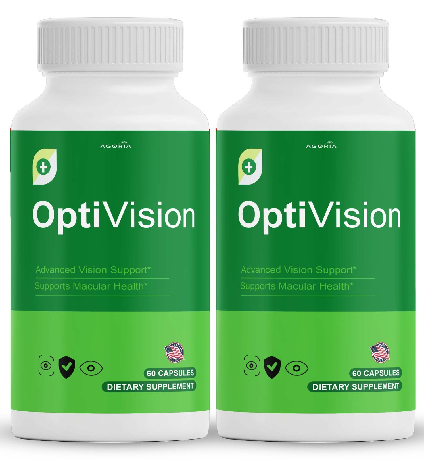 Optivision, Opti Vision Sight Support Supplement for Eye Health (2 Pack)