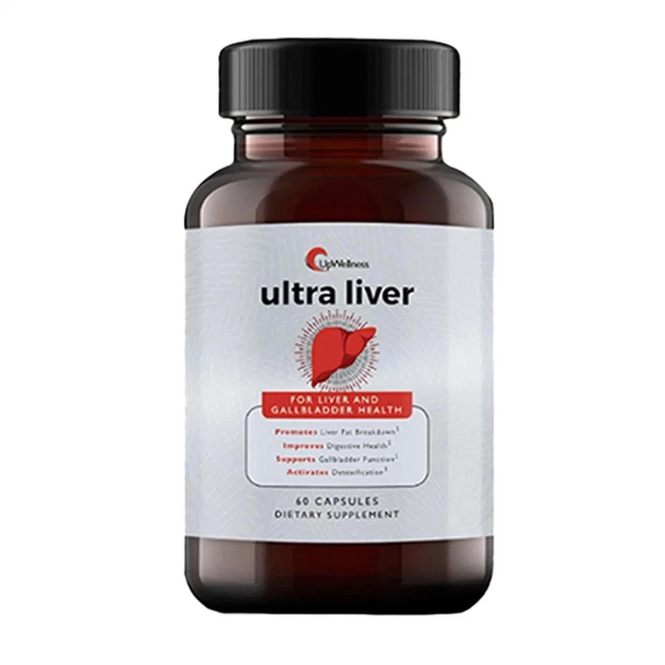 UpWellness Ultra Liver Formula 60 Capsules New Free Fast Shipping