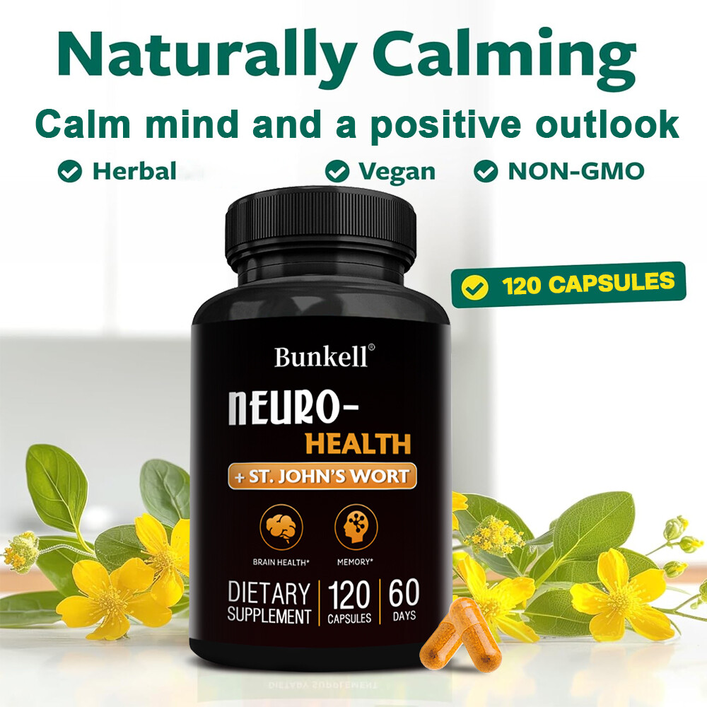 NEURO HEALTH, Healthy Brain Memory Support, Nootropic Supplement