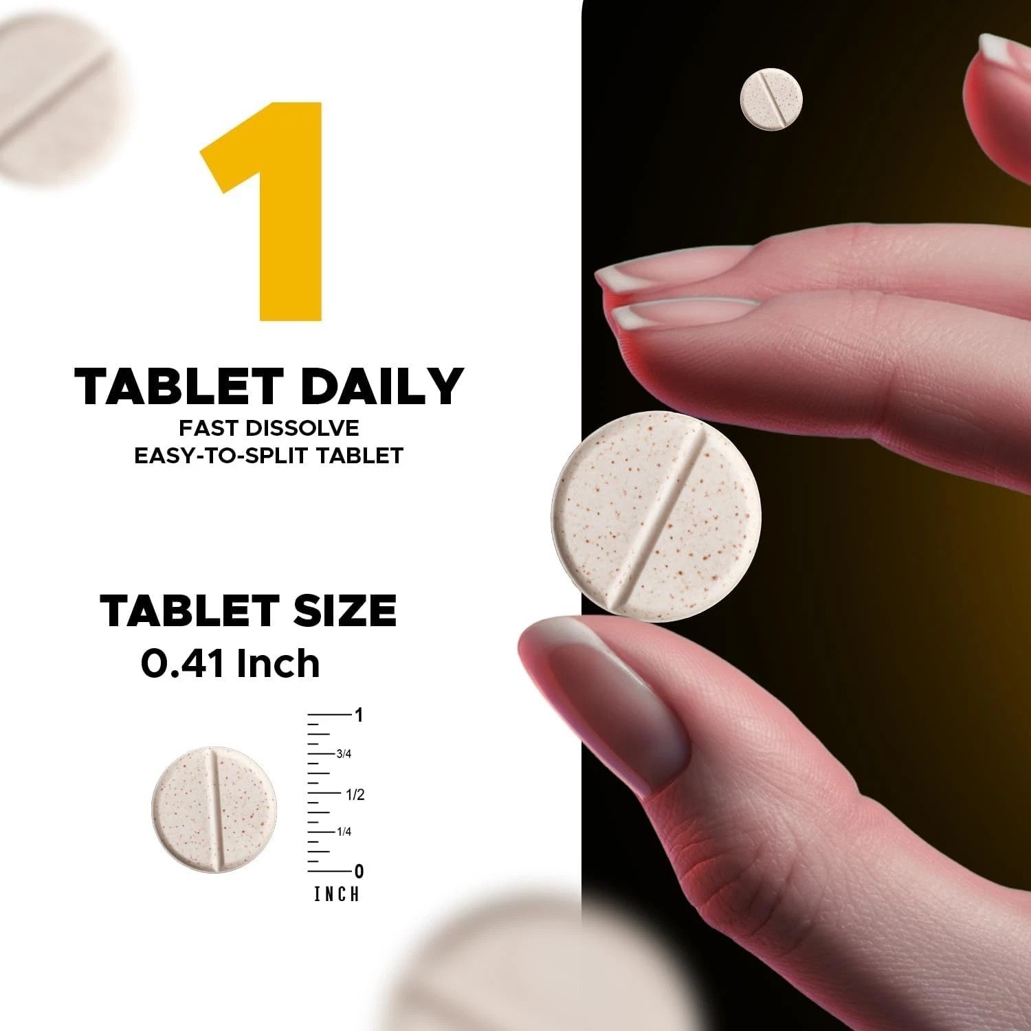 Relaxial Melatonin 20mg | High Potency Sleep Support | 240 Fast Dissolve Tablets
