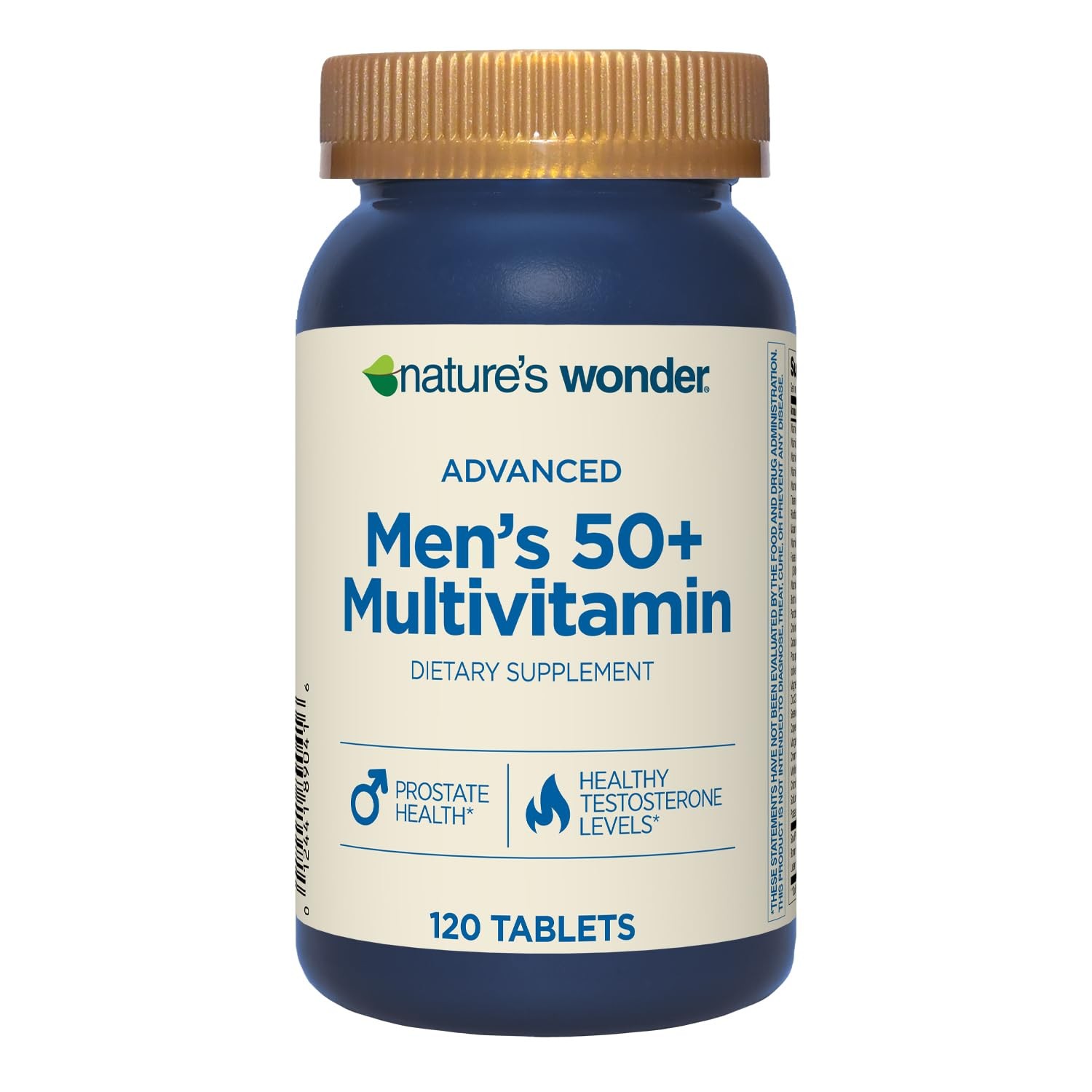 Nature’s Wonder Advanced Men’s 50+ Multivitamin/Multimineral Supplement with…