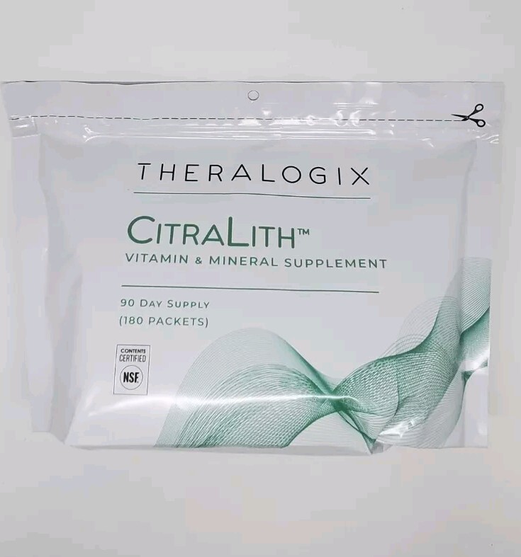 Citralith Vitamin & Mineral Supplement 90-Day Supply Kidney Health Support