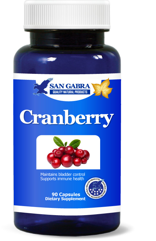 Cranberry, Maintains Bladder Control, Supports Immune Health