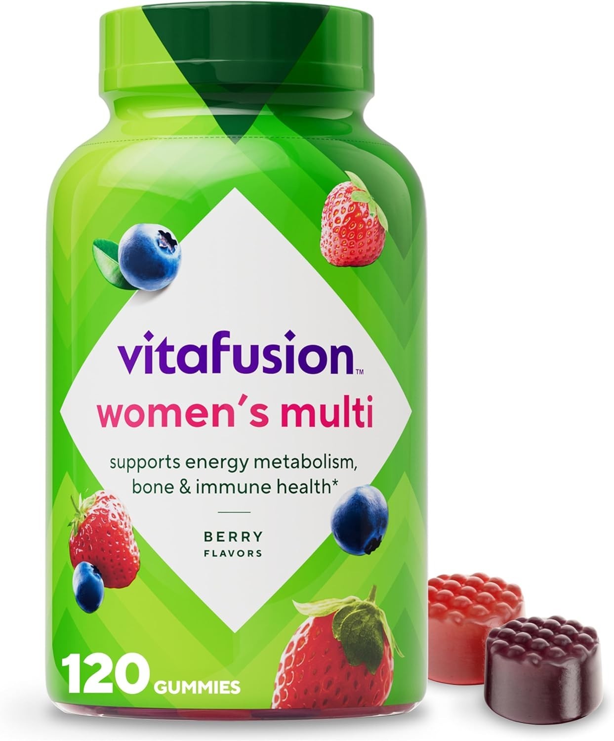 Vitafusion Women’s Adult Gummy Vitamins 120 Count Daily Multivitamin Gummies