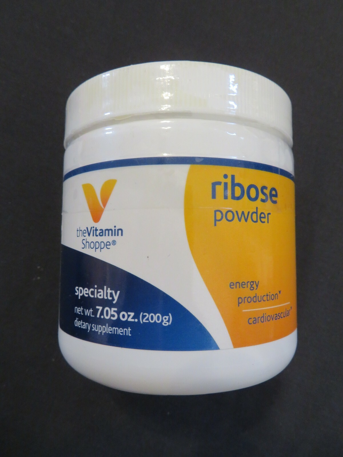 The Vitamin Shoppe Ribose Powder 7.05 Oz 35 Servings Energy Production