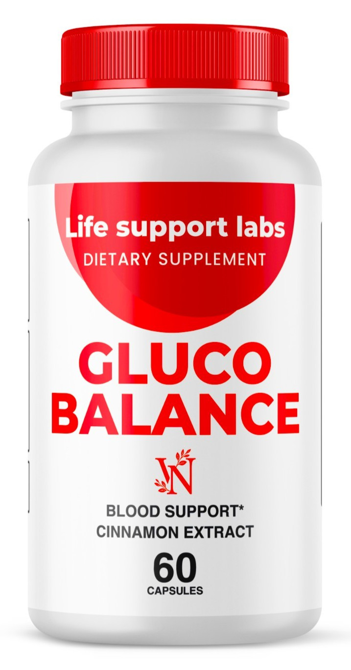 (1 Pack) Life Support Labs Advanced Gluco Balance Support Supplement 60 Capsules