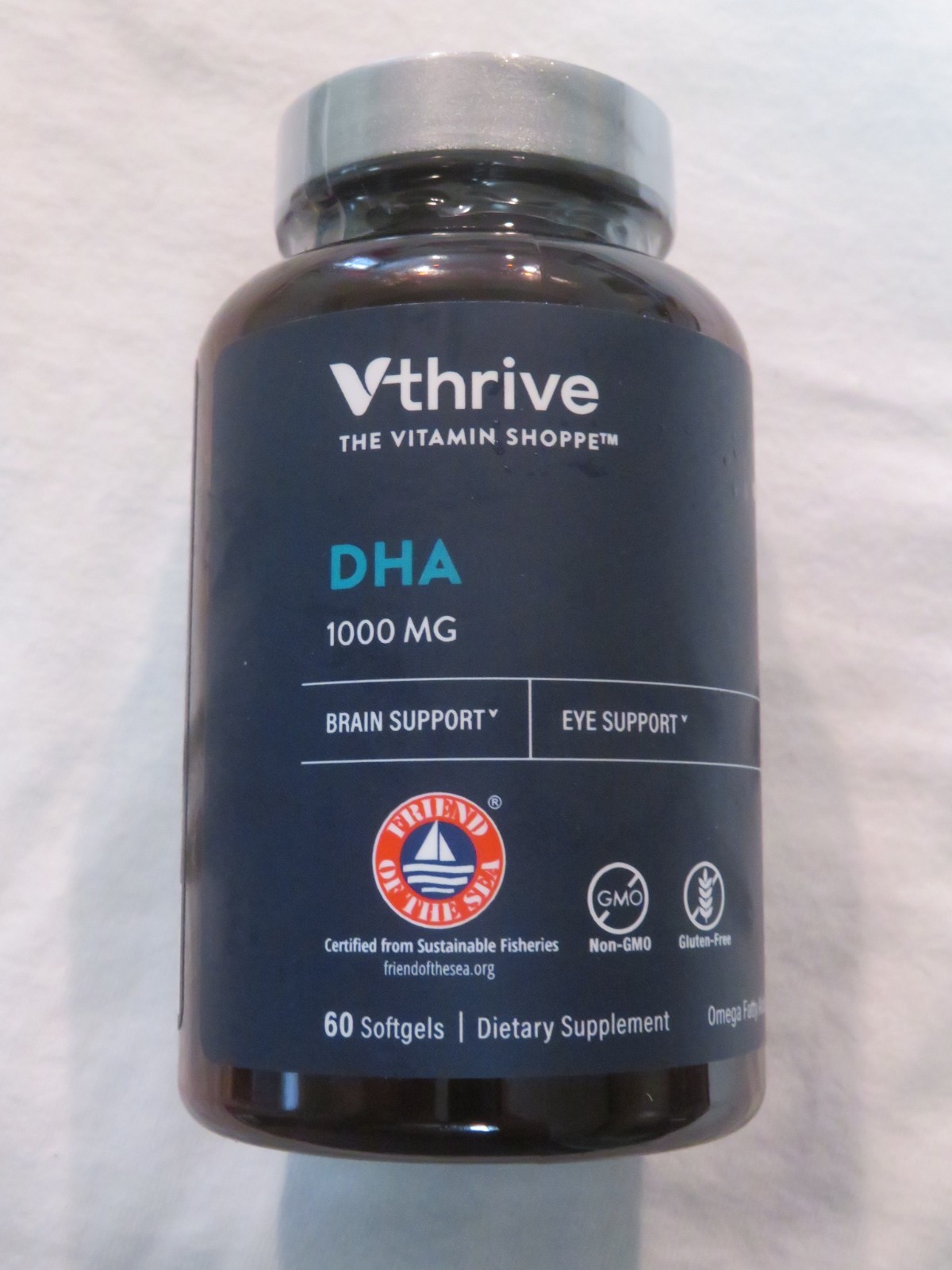 The Vitamin Shoppe V Thrive VThrive DHA 1000 mg 60 Softgels Brain & Eye Support