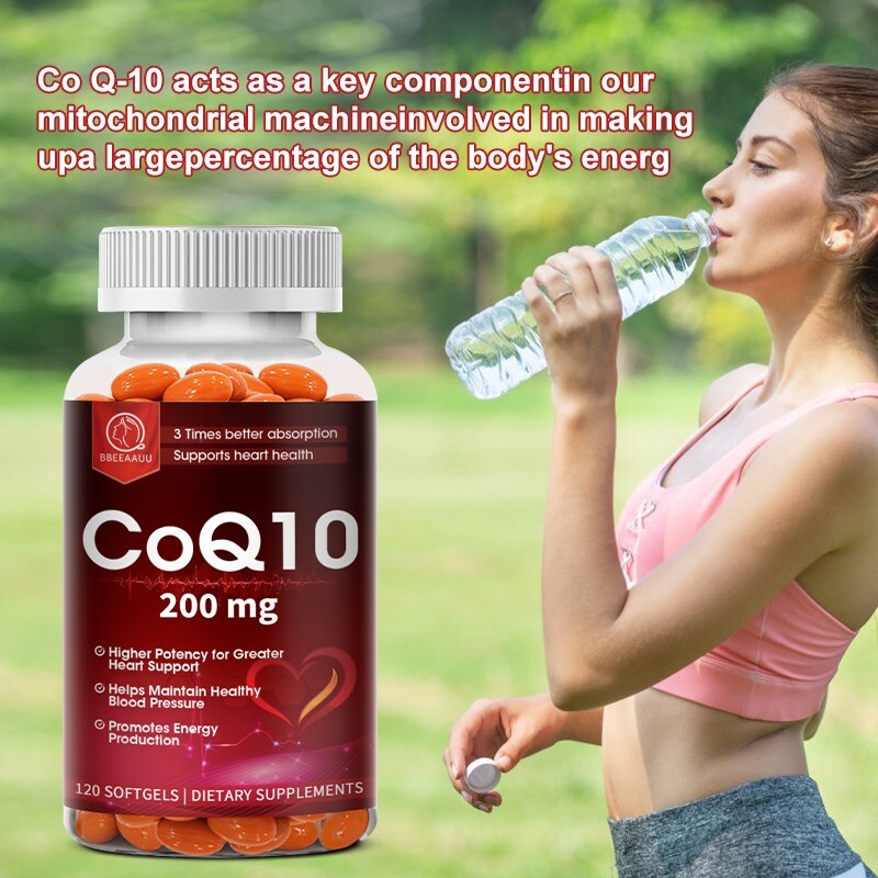 COQ 10 Coenzyme Q-10 300mg Heart Health Support, Increase Energy & Stamina 120PC