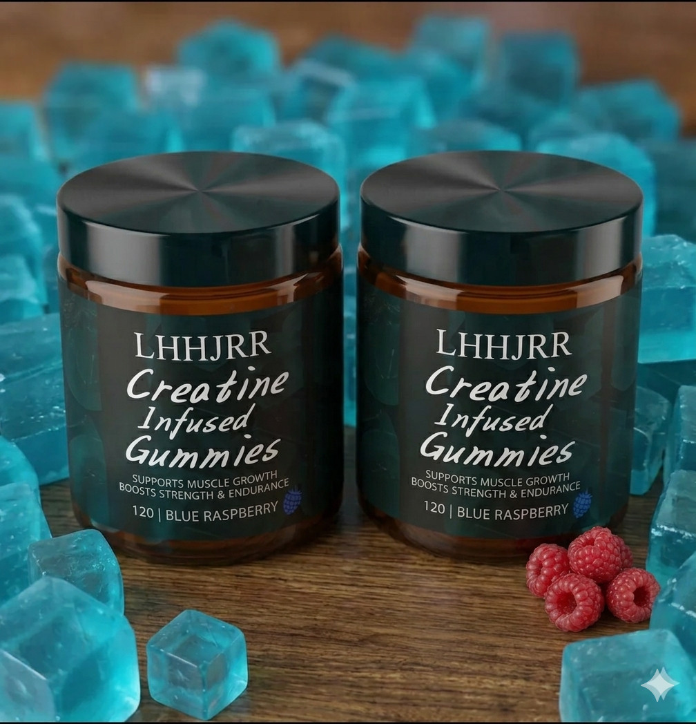 Creatine Monohydrate Gummies 5000mg 2 Pack 120pcs