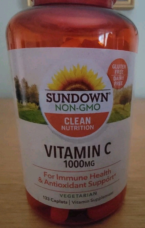 (1) Sundown Vitamin C 1000 mg Caplets 133 Caplets. 04/2027