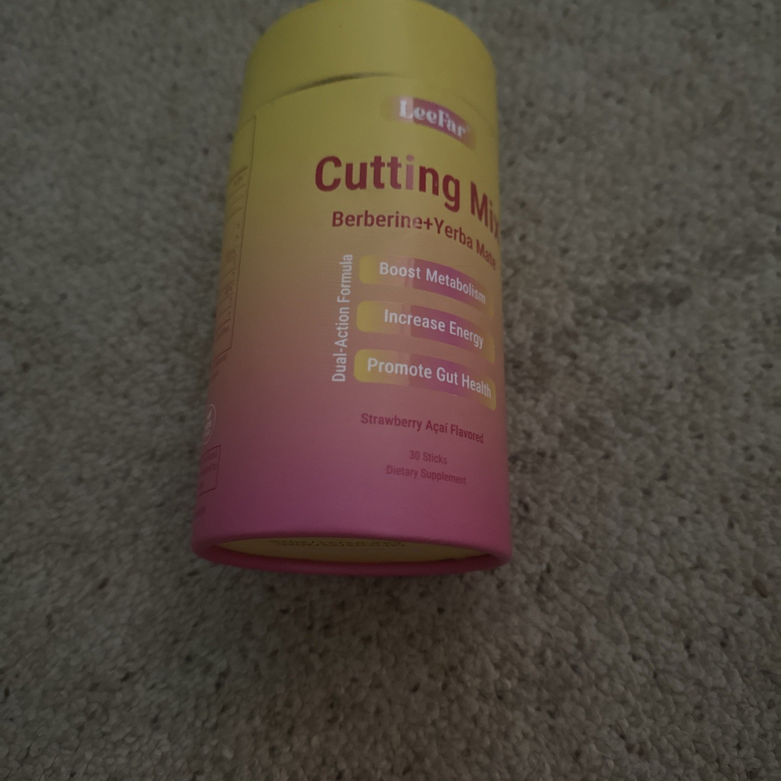 Leefar Cutting Drink Berberine Chomium Mix for Metabolism Support (29 Packets)