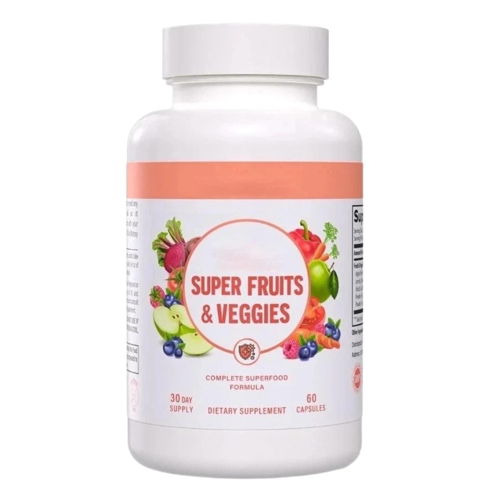 Vital Super Superfood and Veggies Powerful Daily Fruits 60 Capsules