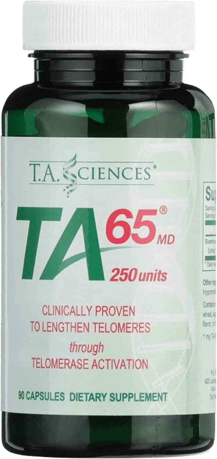 TA-65 Telomere Activation Rejuvenation Supplement, DNA Repair, Stem Cell 90 Caps