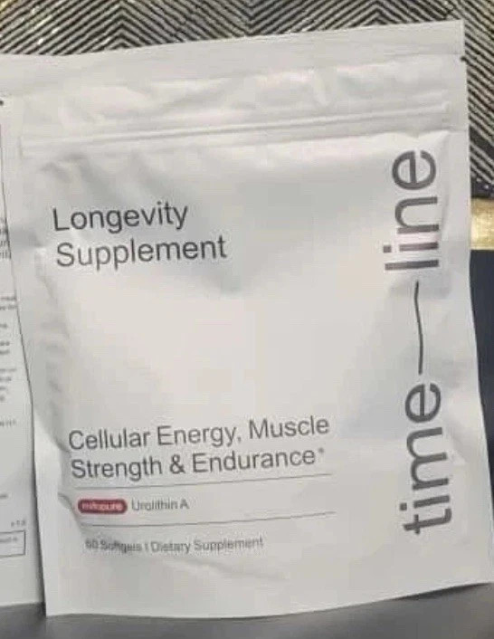 2X Time-Line Mitopure Urolithin A 500mg – 60 Softgels Longevity Supplement 3/28