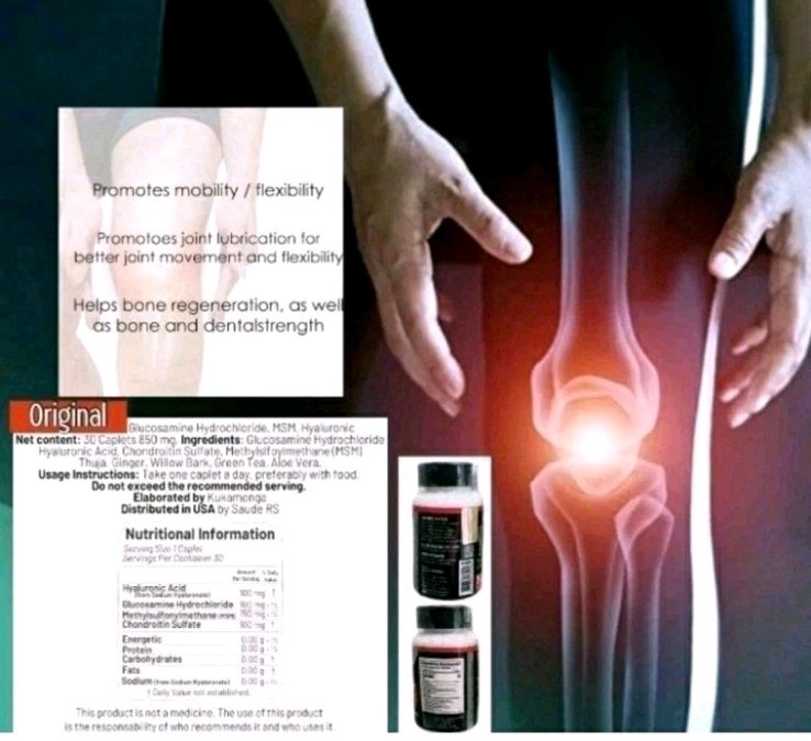 2 pack Glucosamine Maxi Flex Chondroitin Hyaluronic Acid Ginger MSM Aloe Vera