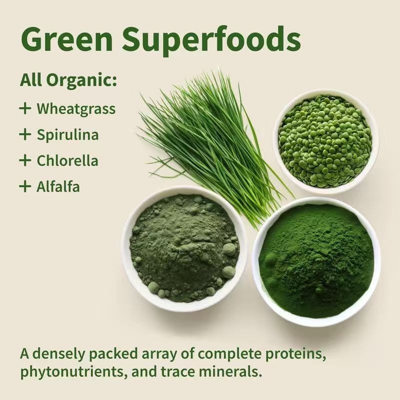 SNAP Gut Health Supplement&Snap Supplements Natural Spirulina and Chlorella—-