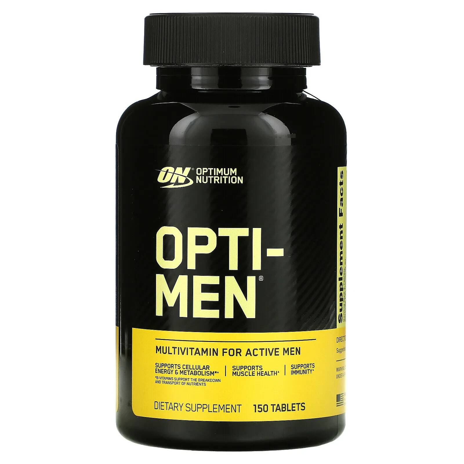 Optimum Nutrition Opti-Men 150 Tab Formula 7/25EXP Supports Cellular Energy